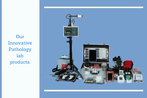 DrLaBike portable pathology laboratory and diagnostic equipment